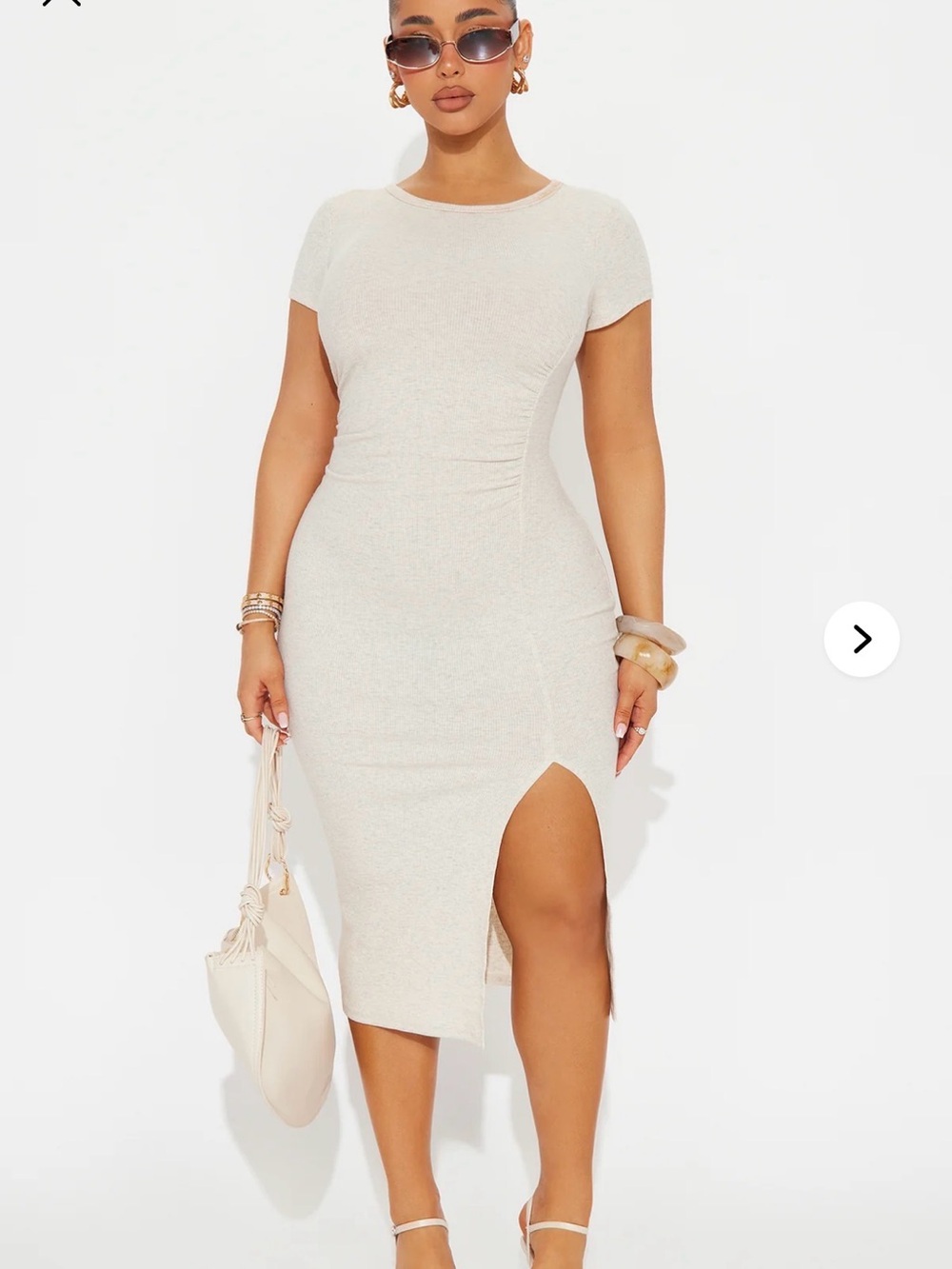 short formal dresses fashion nova | | Fashion Nova Cream Shortsleeve Midi Dress With Side Slit Fit And Flare